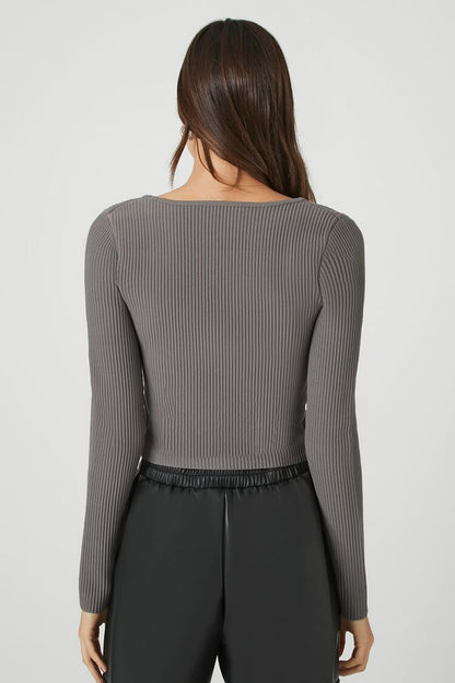 Ribbed Knit Sweater