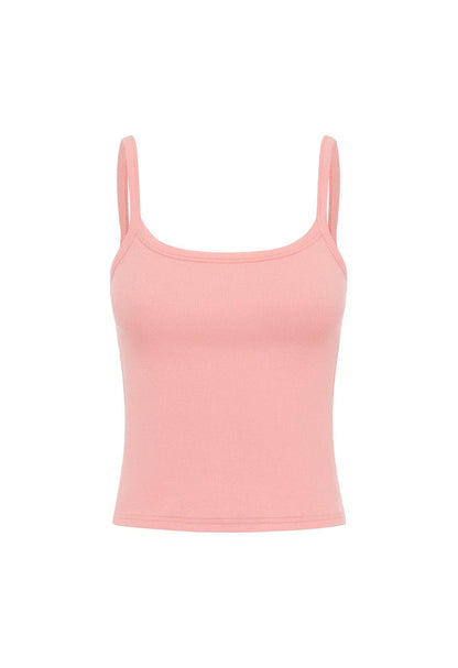 Ribbed Singlet Rosa