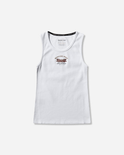 Martine Rose Vest White T-Shirts Top 686JE08000F