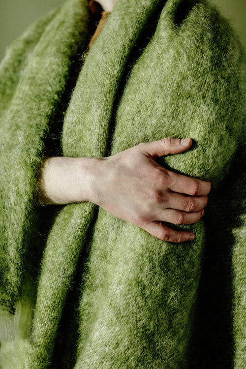 Rowan Mooneen Mohair Throw Blanket - Cushendale Woollen Mills
