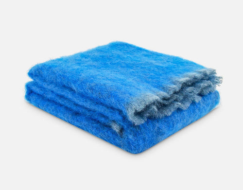 Royal Clash Mohair Throw Blanket - Cushendale Woollen Mills