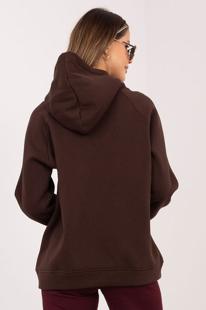 Rue Paris Hooded Sweatshirt with Bold 'HOLY' Print - Sweatshirts