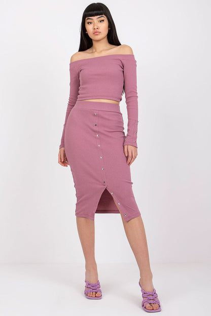 Rue Paris Stylish Matching Sets for Ladies in Pink pink s - Outfit Sets