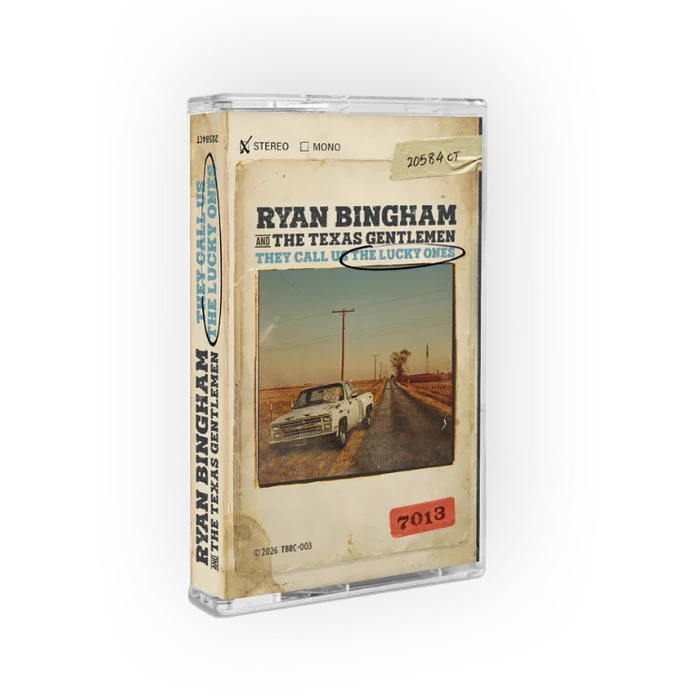 Ryan Bingham They Call Us The Lucky Ones cassette tape