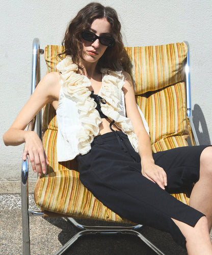 【SALE】Washer Ruffle Tops