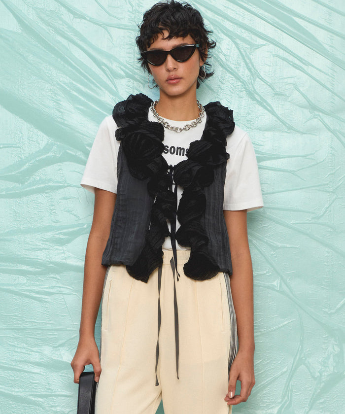 【SALE】Washer Ruffle Tops