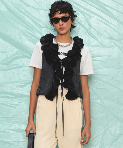 【SALE】Washer Ruffle Tops