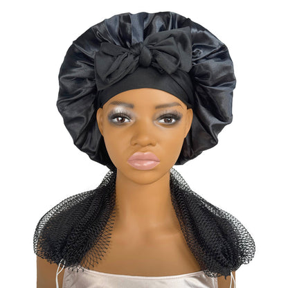 Black Bonnet + Black Sponge