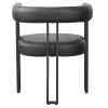 Scarlet Dining Chair - Faux Leather - Windsorchrome