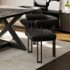 Scarlet Dining Chair - Faux Leather - Windsorchrome