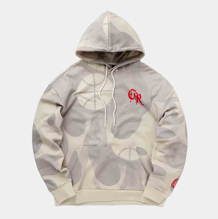 Scary Hours AOP Hoodie, Bone - SV SPORTS
