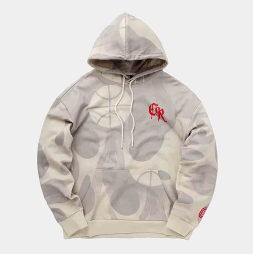 Scary Hours AOP Hoodie, Bone - SV SPORTS