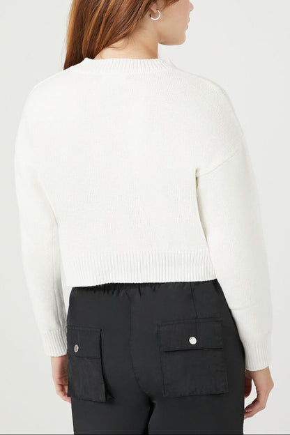 Scorpion Cropped Sweater