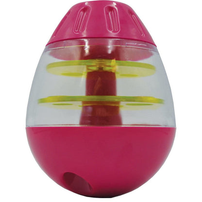 Dogtraining101 Retail Super Store Loud Pink & Green Scream Tip & Roll Treat Dispenser