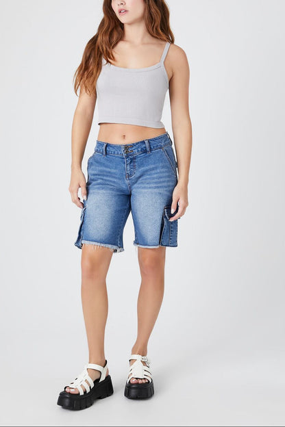 Seamless Mineral Wash Cropped Cami