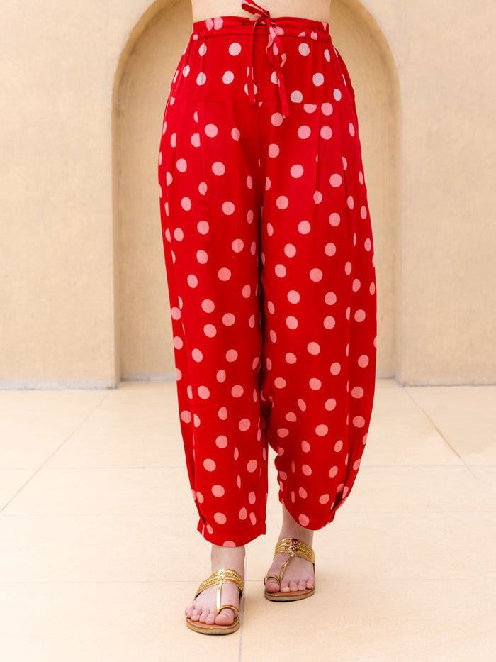 Set of 2 - Noorani Oversized Long Shirt & Salwar Set - Pinklay