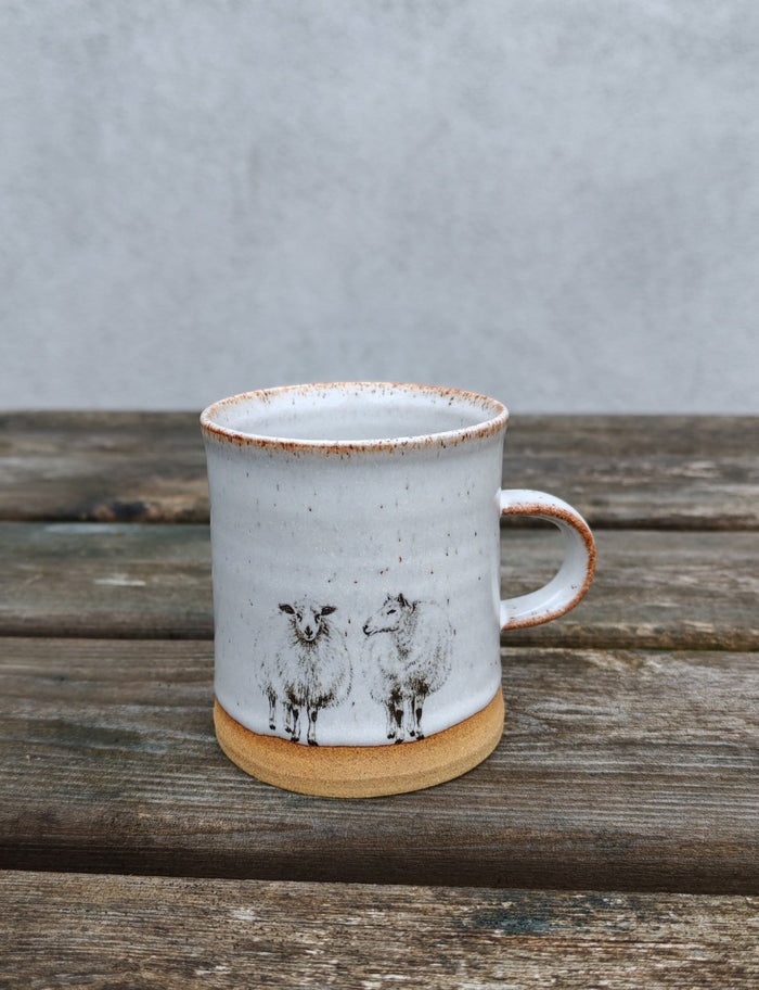 Sheep Handthrown Cup - Cushendale Woollen Mills