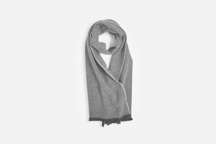 Silver Grange Lambswool Scarf - Cushendale Woollen Mills