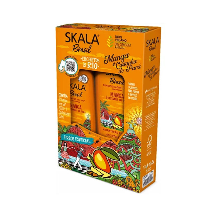 Skala Manga E Castanha Do-Para Shampoo & Conditioner