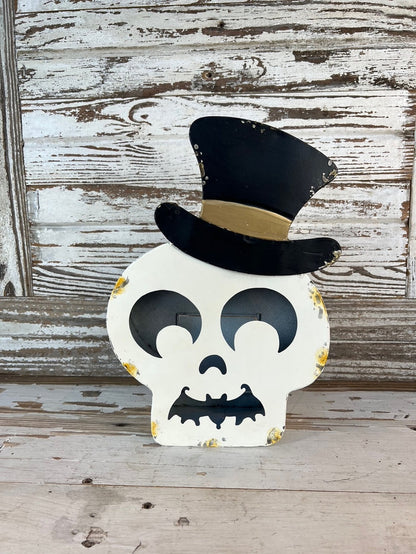 Skeleton Candle Holder