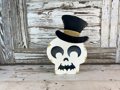 Skeleton Candle Holder