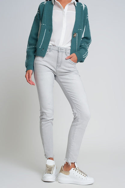 Skinny jeans in grey - Denim