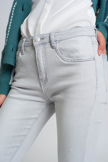 Skinny jeans in grey - Denim
