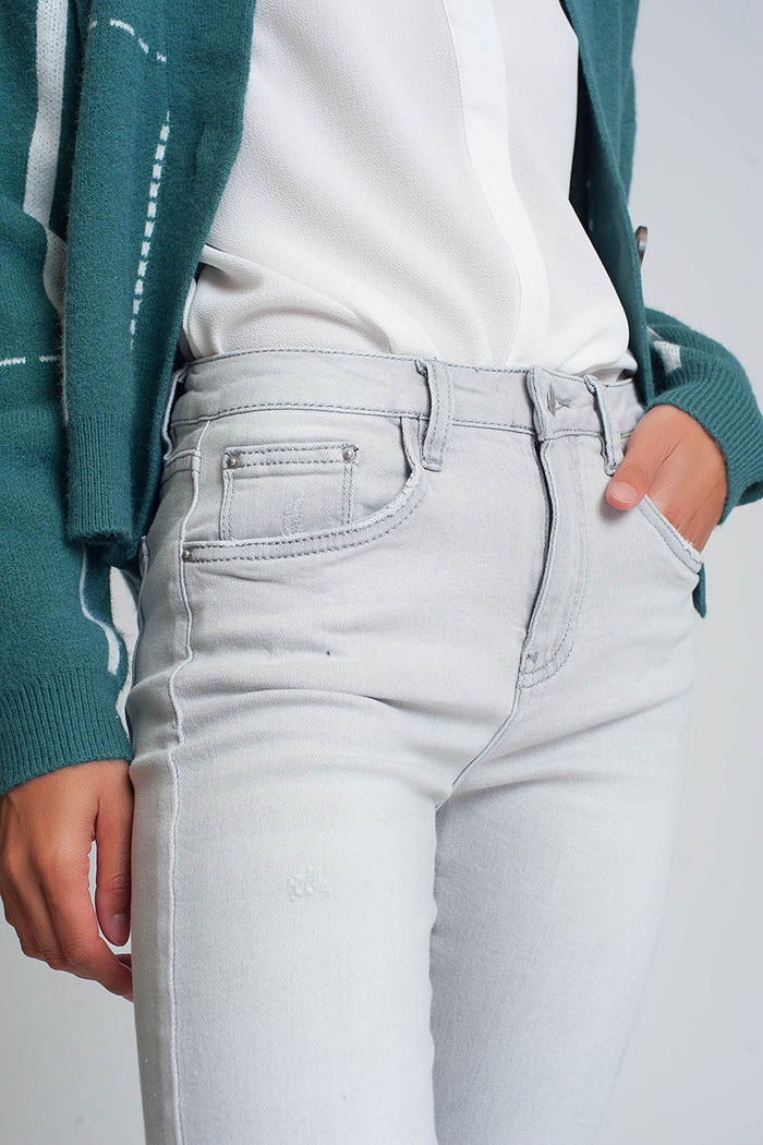 Skinny jeans in grey - Denim
