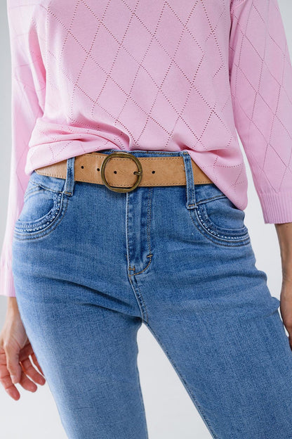 Skinny Jeans In light wash with detail on the pocket - Denim