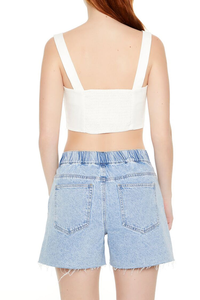 Smocked Crop Top