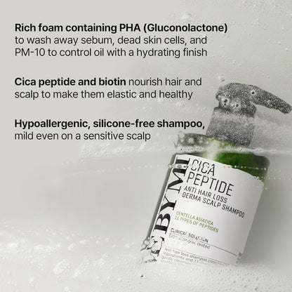Some By Mi Cica Peptide Anti Hair Loss Derma Scalp Shampoo 285ml