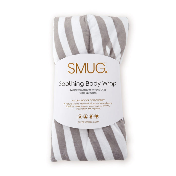 Soothing Body Wrap Wheat Bag Infused with Lavender Oil - Zebra Print - Body Wrap