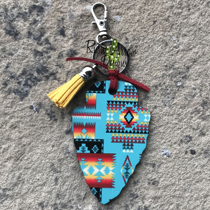 Southwest Arrow Head Key Chain - Key Chain