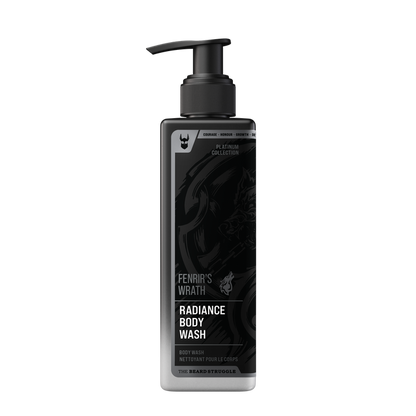 Special Reserve Body Wash in Fenrir's Wrath scent. The Beard Struggle