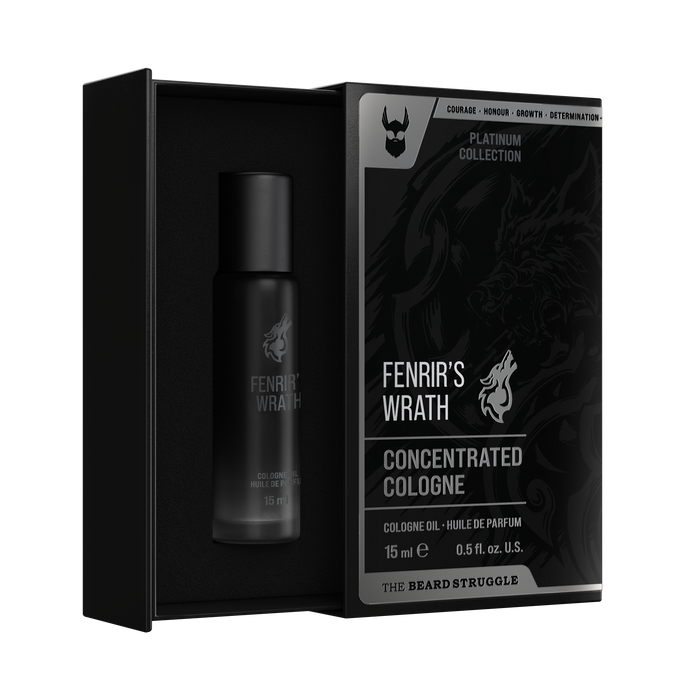 Special Reserve Cologne in Fenrir's Wrath scent. The Beard Struggle