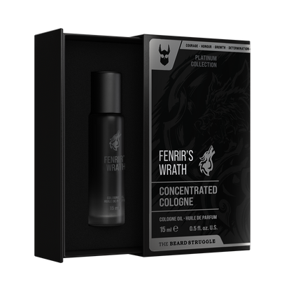 Special Reserve Cologne in Fenrir's Wrath scent. The Beard Struggle