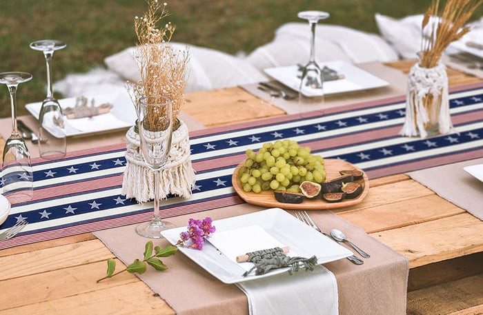 Stars & Stripes Table Runner