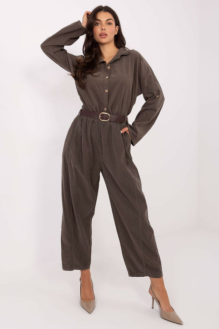 Stylish Women's Pants for Everyday Wear green one-size-fits-all - Trousers