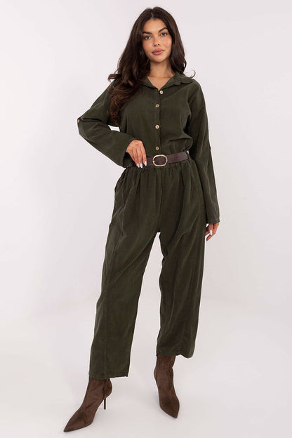 Stylish Women's Pants for Everyday Wear green 2 one-size-fits-all - Trousers