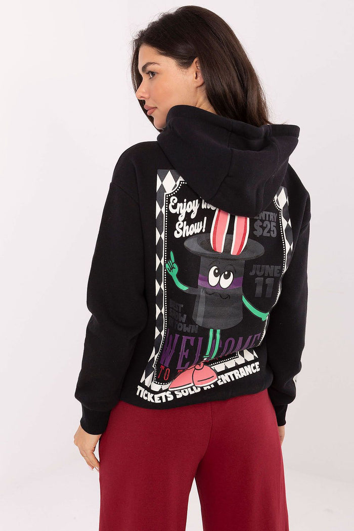 Sublevel Grey Hoodie in a casual style - Sweaters