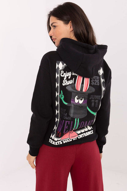 Sublevel Grey Hoodie in a casual style - Sweaters
