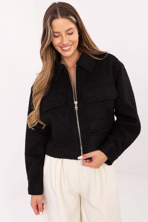 Sublevel Short Cut Jacket for Trendy Outfits black - Coats & Jackets