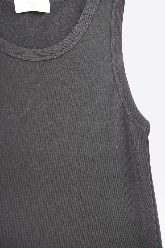 Super Soft Knitted Basic Tank in black