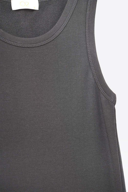 Super Soft Knitted Basic Tank in black