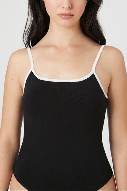 Sweater-Knit Cami Bodysuit