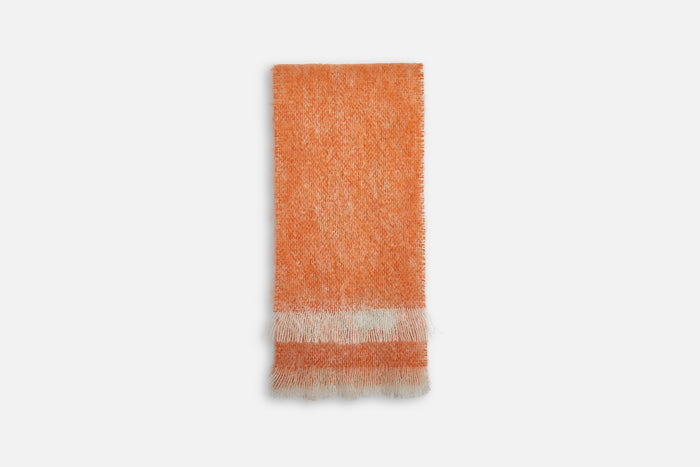Tangerine Mooneen Mohair Scarf - Cushendale Woollen Mills
