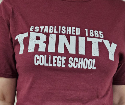TCS T-Shirt Classic Maroon or Black
