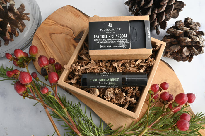 Tea Tree + Charcoal Detoxifying Facial Soap Bundle (6 Bars)