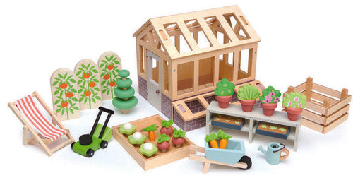 Tender Leaf Toys Greenhouse with Garden Set