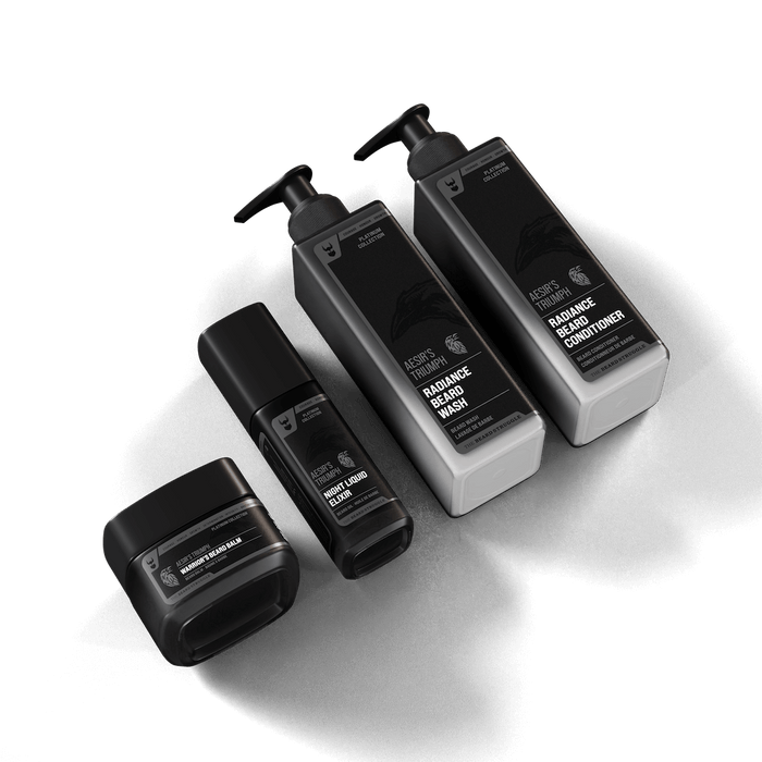 The Beard Essential Kit in Aesir's Triumph scent. The Beard Struggle